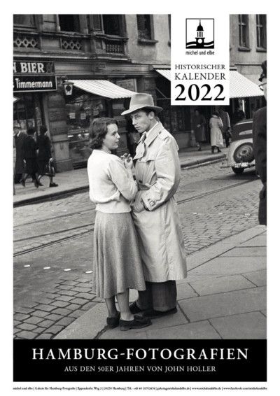 Hamburg Kalender 2022 SW Historische Fotos John Holler