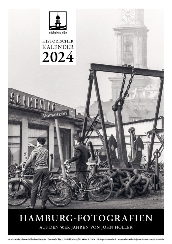 Hamburg Kalender 2024 Historisch SW