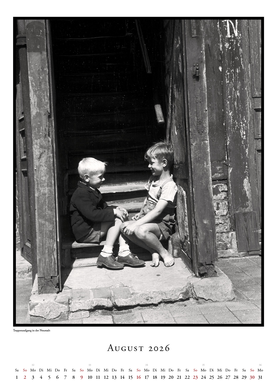 Historischer Hamburg Kalender 2026